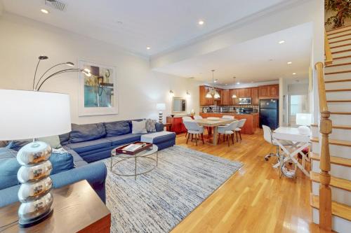 Brookline House | 3-Bed 2-Bath Brookline Village Townhome w Deck