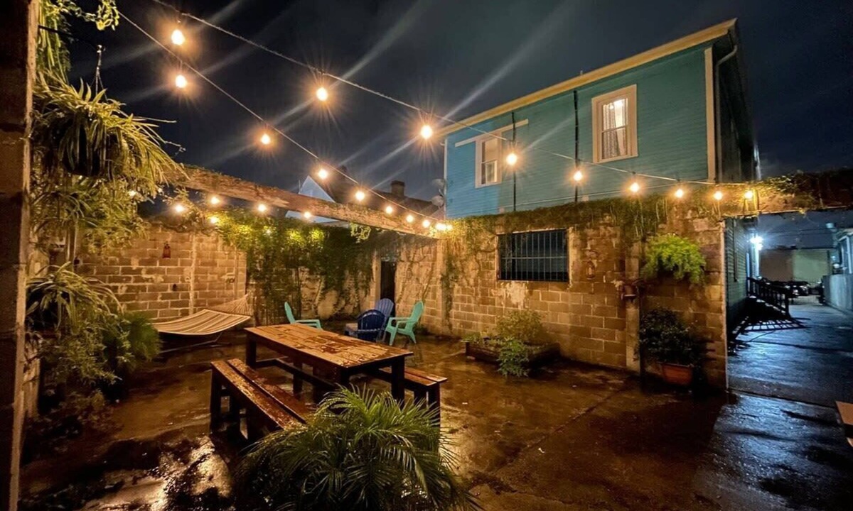 Seventh Ward House | 3BR Shotgun | Gated Parking | 5 Min French Quarter