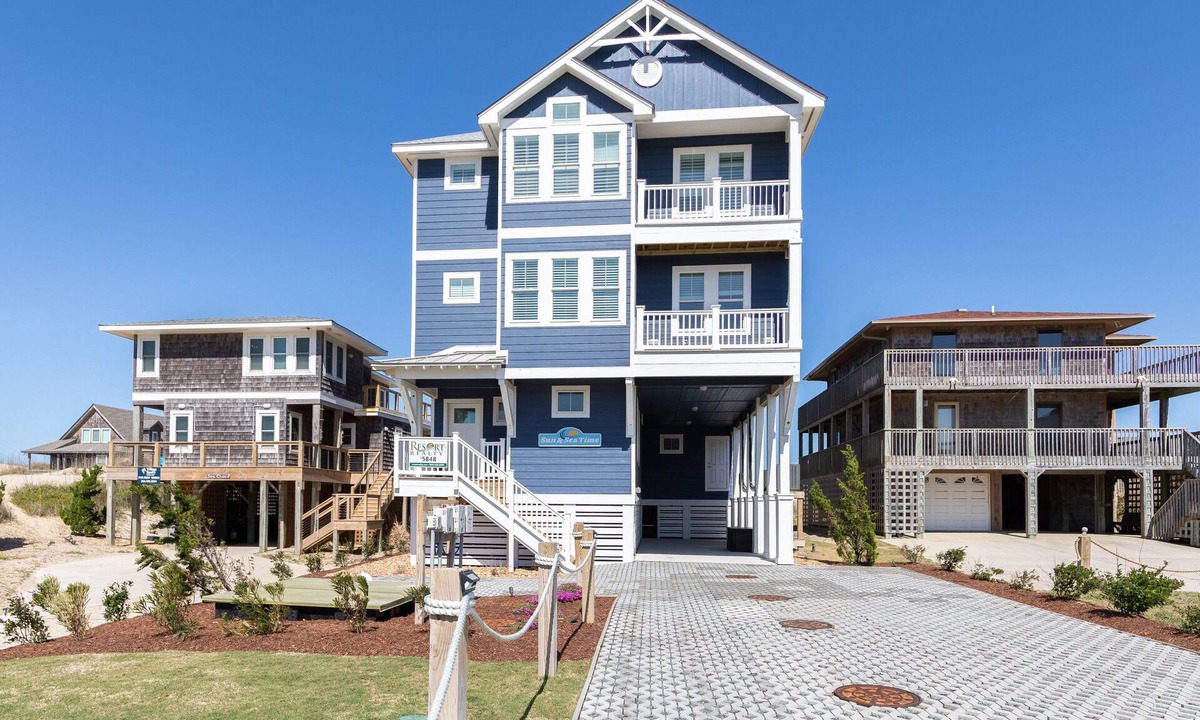 South Nags Head House | 5848- Sun & Sea time - Oceanfront Escape | Pool, Hot Tub, Sleeps 18
