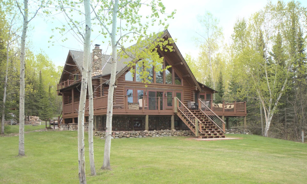 Cornucopia Cabin | Birch Haven | Spectacular Lakefront Log Cabin