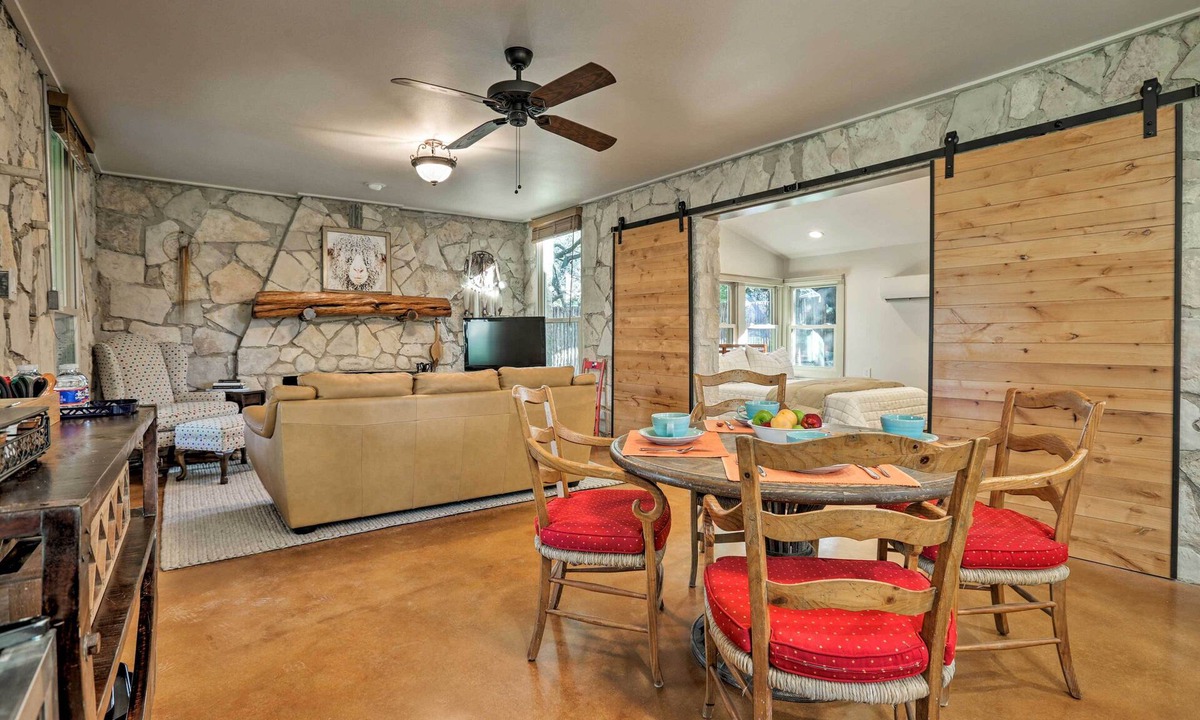 Blanco Cottage | Blanco Riverfront Historic Home, 3 Mi to Downtown!