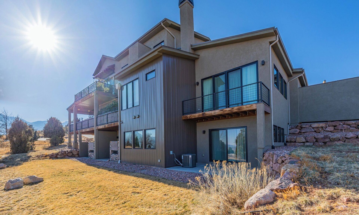 West Colorado Springs House | Cathedral Spires Luxury Home Tucked in the MTN'S