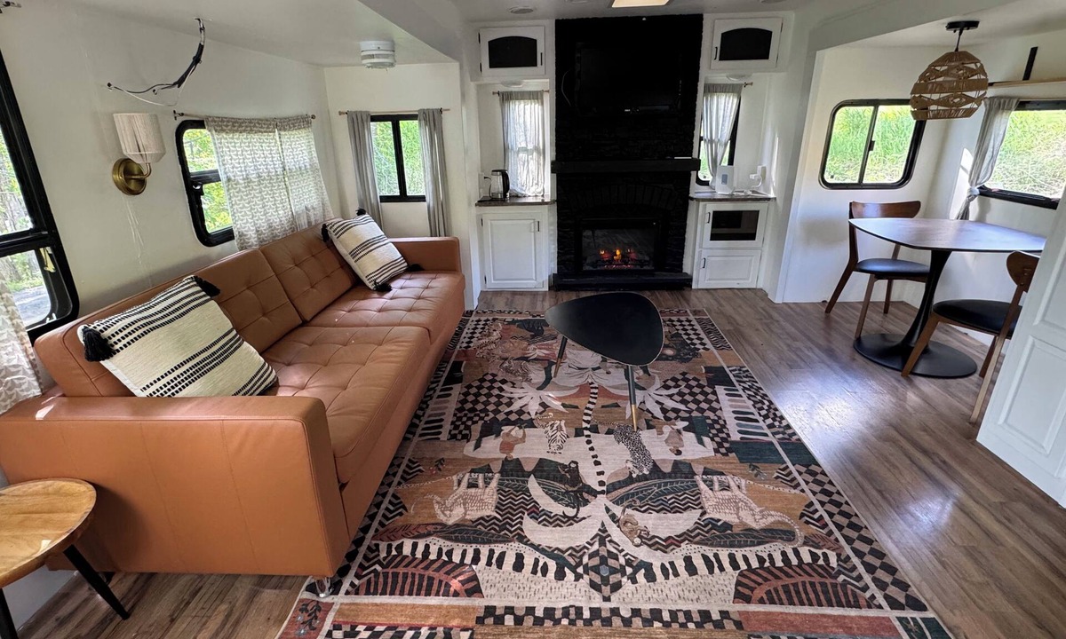 Catskill House | Creekside Magic in Luxury RV on Working Farm