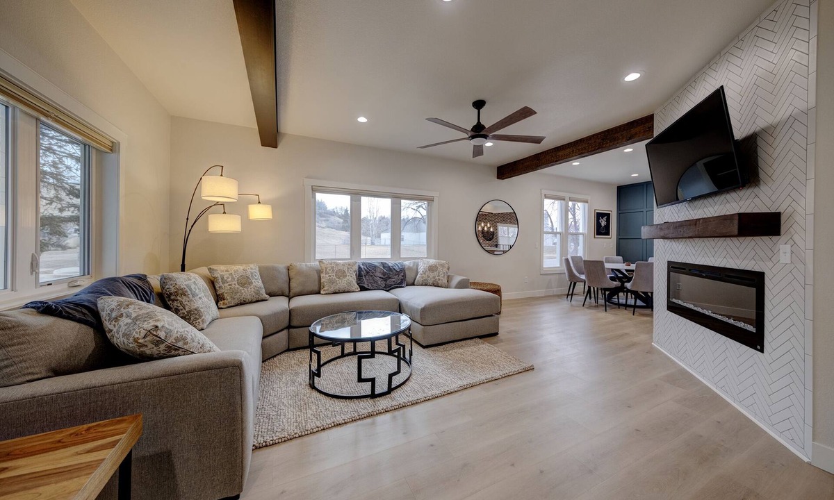 Sheridan House | Fully remodeled corner home, 3 blocks from Main Street and across from the park.