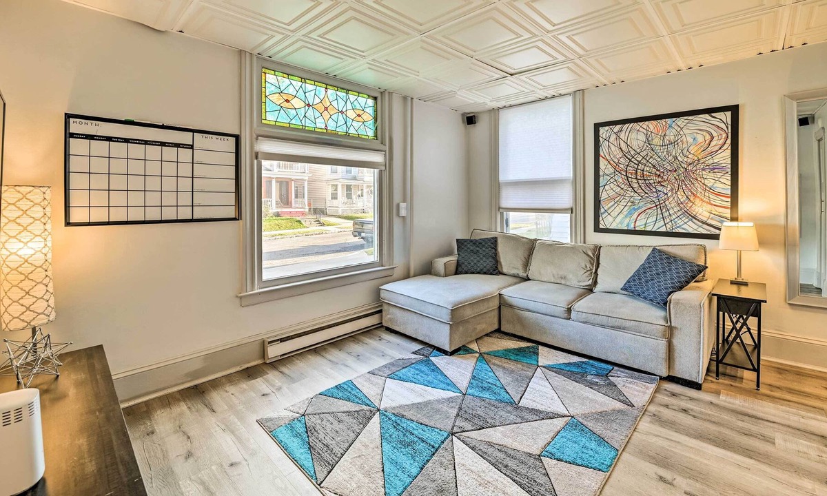 Schenectady Apartment | Grand Schenectady Apt w/ Home Theater System!