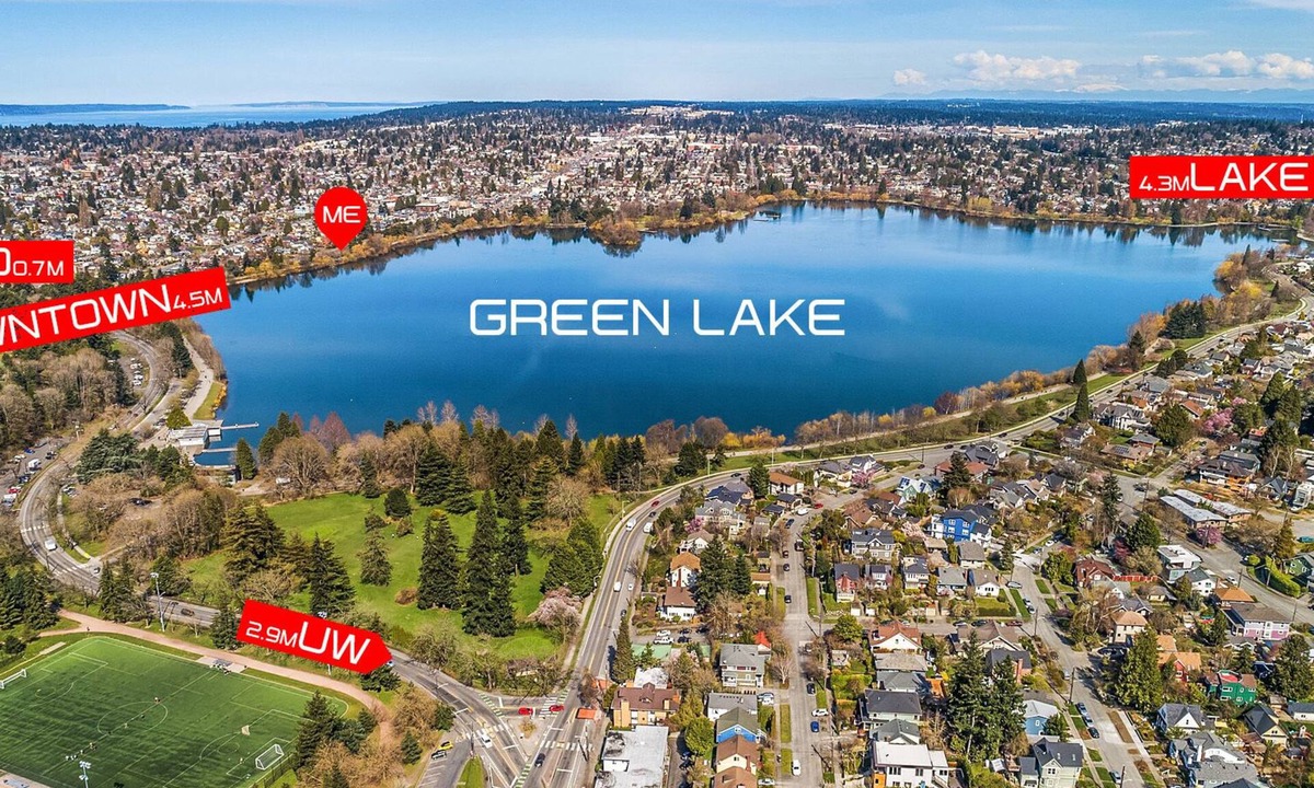 Licton Springs Villa | Green Lake 1st Line Home D Full Modern Remodeling