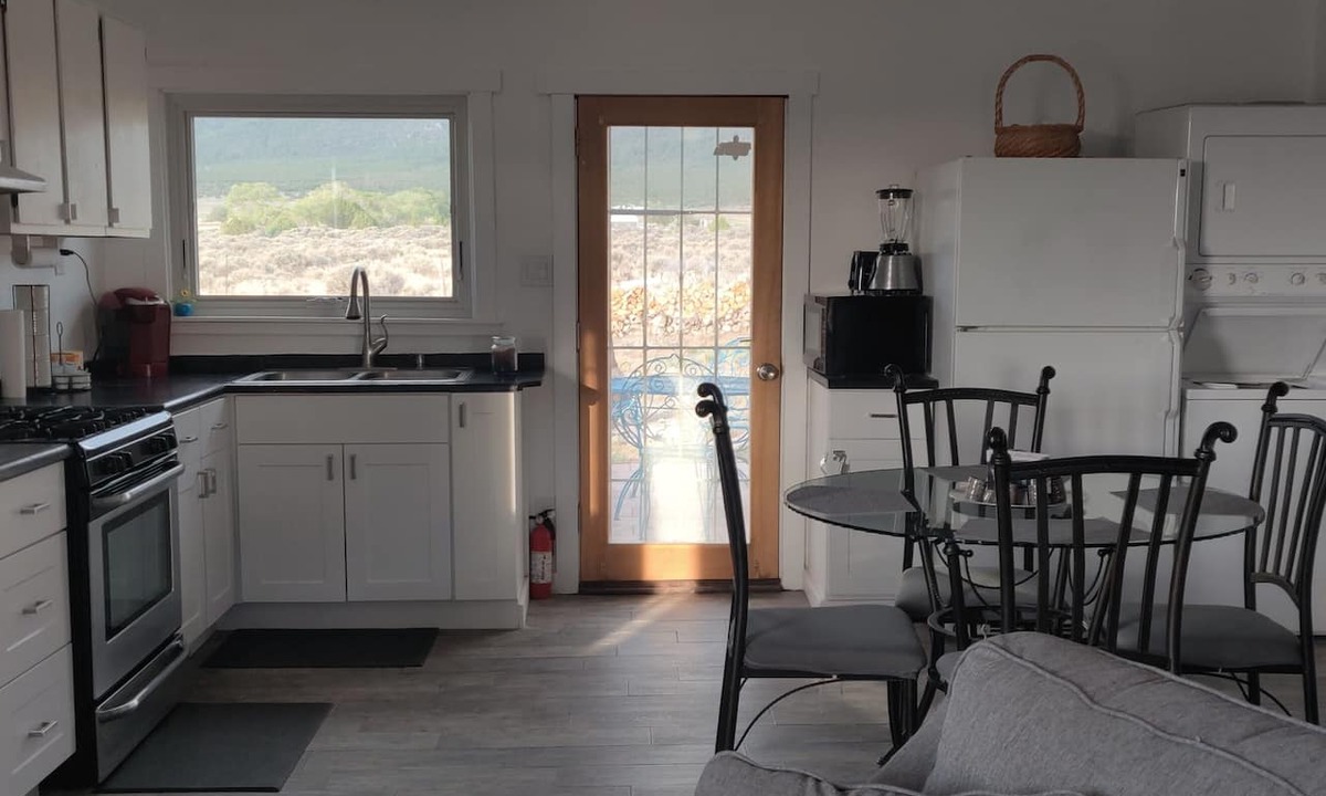 Jaroso Cabin | Hidden Haven: Open Concept Inside, Dramatic Views Outside