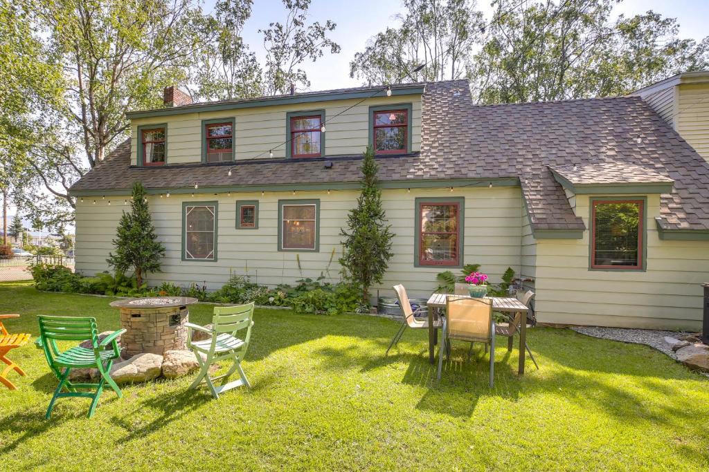 Downtown Anchorage House | Historic Home with Gardens in Downtown Anchorage