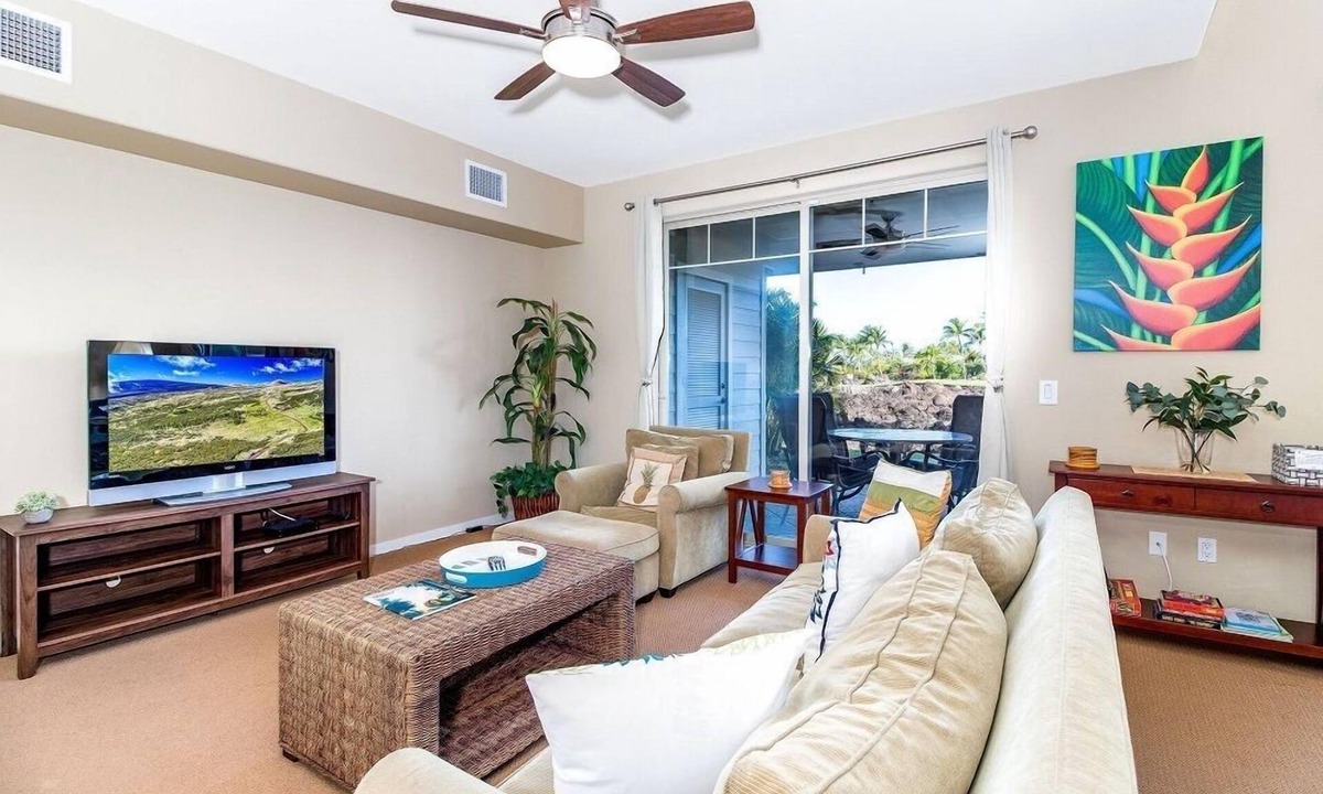 Kamuela House | Includes Mauna Lani Beach Club Pass. Golf Villa at Mauna Lani D3