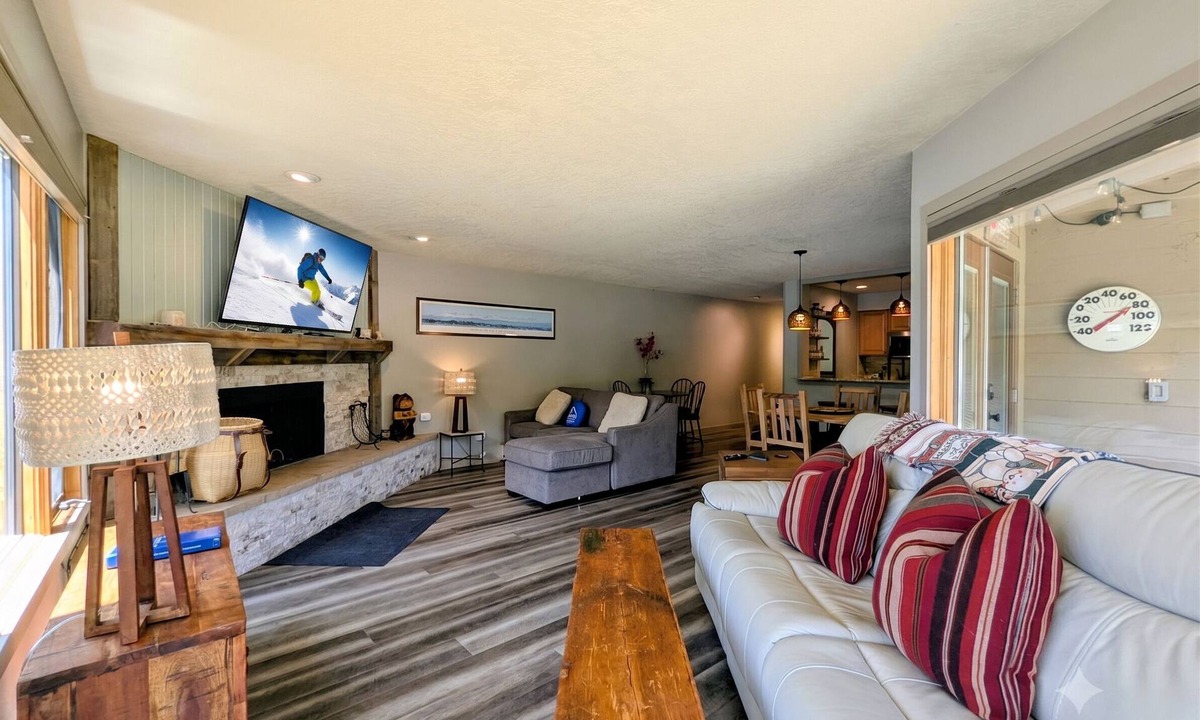 Lakeside Village Condo | Lakefront Getaway | Modern + Patio & Summer Fun