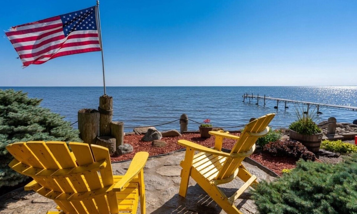 Aitkin House | Lakefront Mille Lacs Home w/Dock & Stunning Views