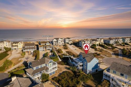 Nags Head House | Lux Beach House, Pool, Private Walk 2 Beach, Pets