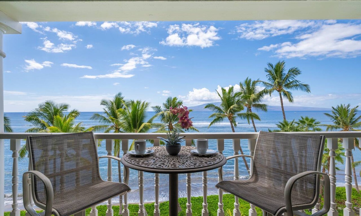 Historic Lahaina Front Street Apartment | New Listing Lahaina Shores 533 Oceanfront Retreat