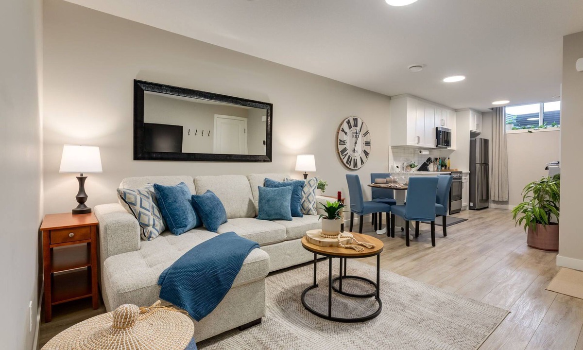 Southeast Calgary House | Private Calgary Suite | Full Kitchen, Laundry, Workspace & Free Parking