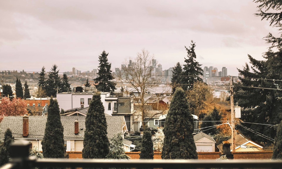 Wallingford House | Rooftop Lake Union & Skyline Views - New Eco Home in Wallingford