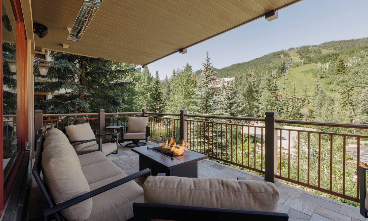 Beaver Creek Condo | Serene Large Condo in Beaver Creek Village by InvitedHome | Balcony Views, Walk