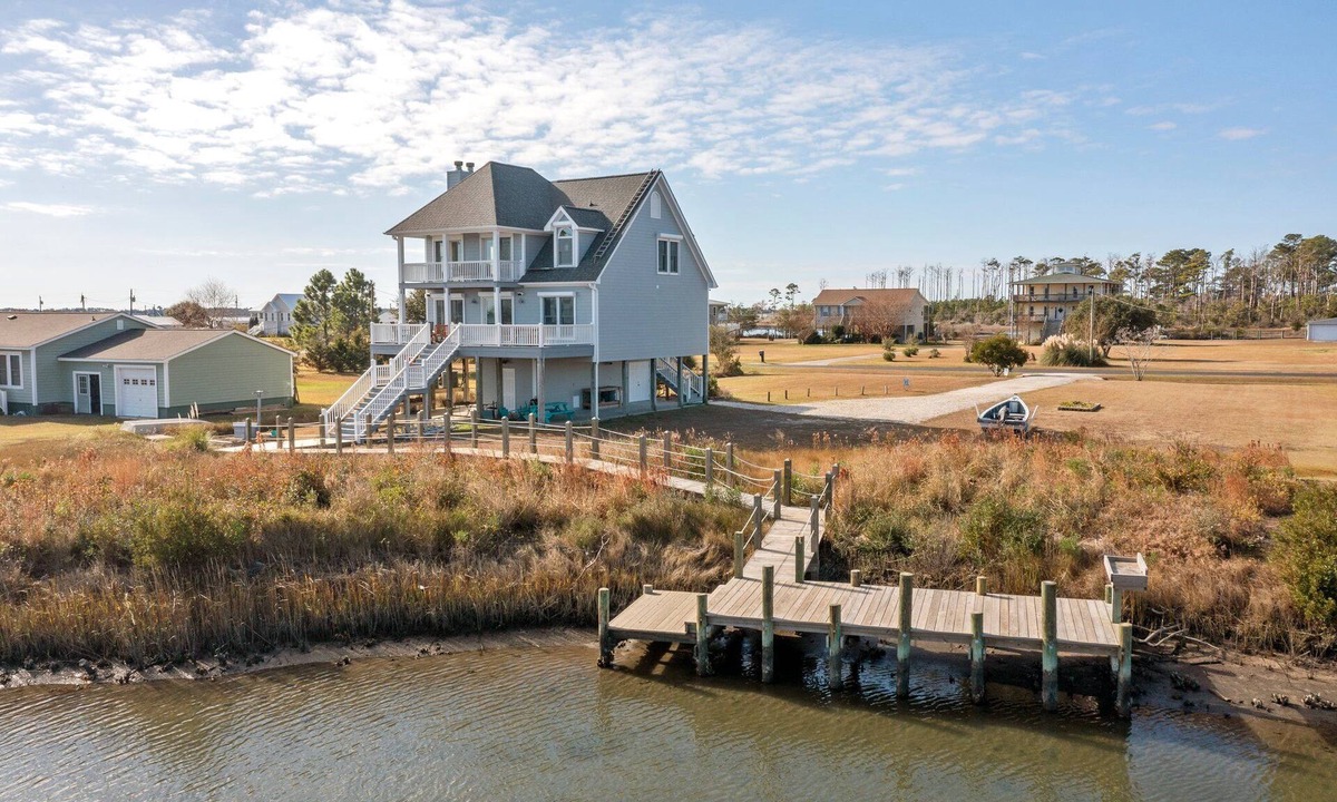 Straits House | Sound Front Home with Dock (Downeast Retreat)