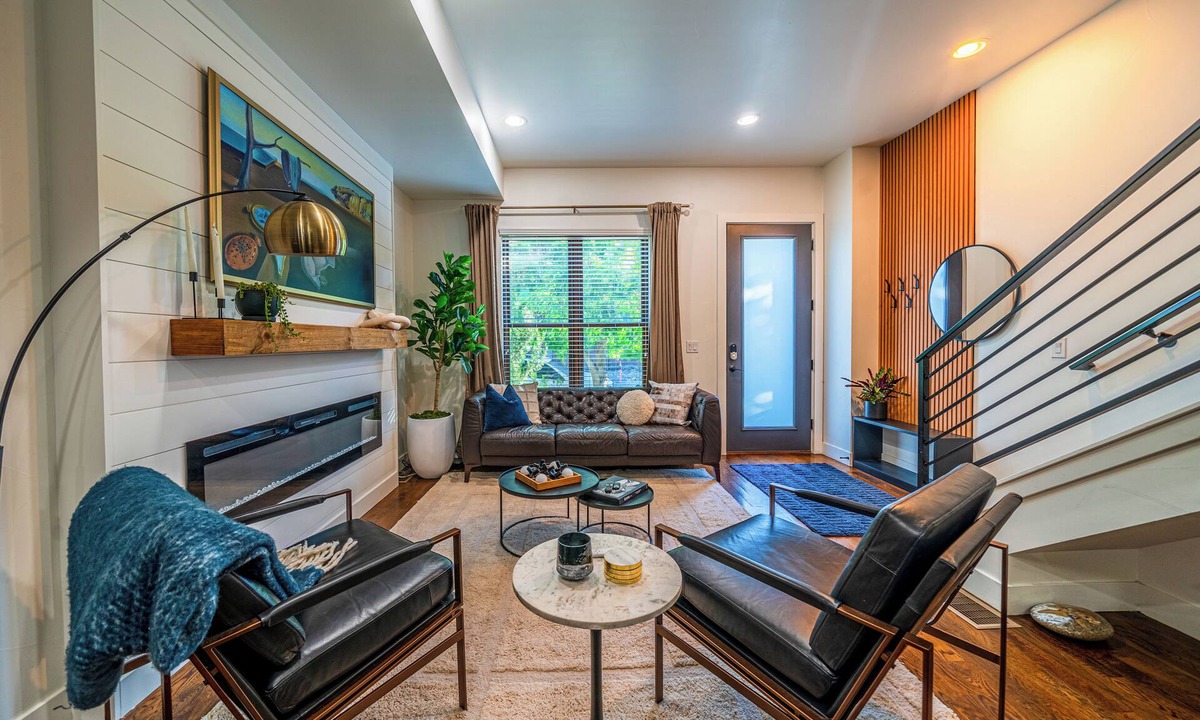 Curtis Park House | Stylish RiNo Townhome with Rooftop Patio Walkable to Downtown, Larimer, Ballpark