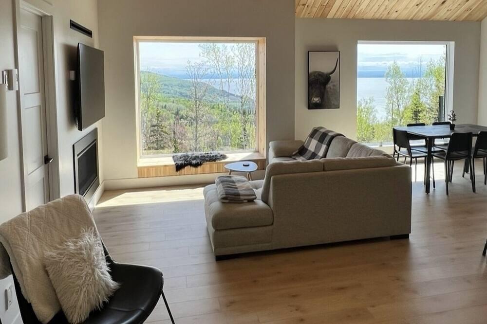 Saint-Joseph-de-la-Rive Ski Chalet | Vertigo, Fleuve Montagnes & spa
