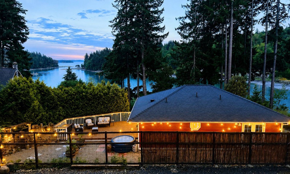 Burley House | Water Views, Private Dock, Hot Tub, Fire Pit