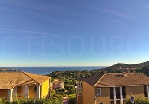 Cap Esterel: 2-room garden, pool access in Saint-Raphaël
