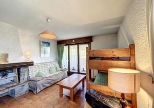 Charmant 2 pièces avec balcon en plein centre de Combloux, proche des pistes et toutes commodités - FR-1-560-51 in Combloux