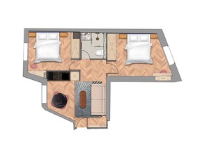 St Georges - Fabulous Two Bedroom in Paris in Paris
