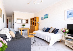 Studio face mer avec garage et proche centre ville, plage, commerces - FR-1-197-486 in Les Sables-d'Olonne