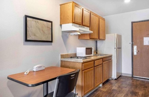 Wichita Apartment | 1 Full Bed | Non-Smoking, Kitchen