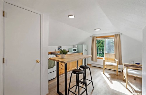Spenard Apartment | 1 Woodland Attic in 1950`s cabin