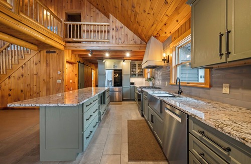 Rangeley House | 2916 Main Street | 6BR home close to Saddleback | Woodstove & big living space!