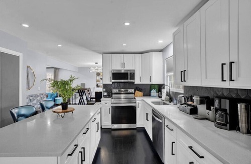 Long Pond House | 6BR | Fire Pit, Games, Theater Room + EV Charger