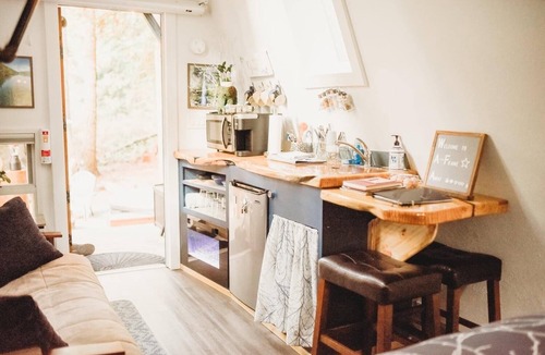 Port Angeles Cabin | A-Frame Away on the Olympic Peninsula w/Hot Tub!