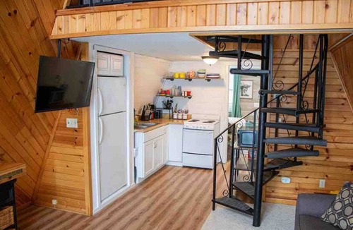 Alexandria Cabin | A-frame, Fireplace,Private Lake Lot, Dock, Kayaks.