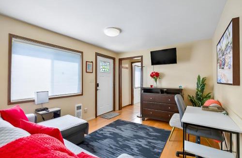Birch Bay Apartment | Apartment #2 with large kitchen across the street from the beach