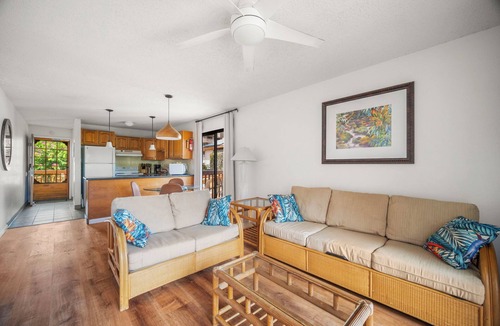 Nawiliwili Condo | Banyan Harbor #C33, Walk to Beach, Wifi, AC, Pool, Parking, Laundry