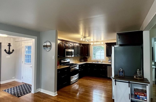 Marion Bridge House | Beachfront 4 bedroom home directly on the Mira River
