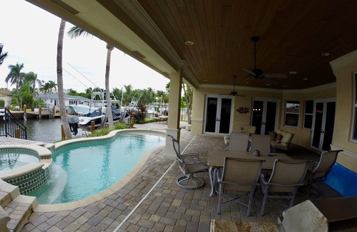 Hypoluxo House | Beautiful Two-Story Waterfront Home 4 BR And 3 1/2 Bath with pool and hot tub. .