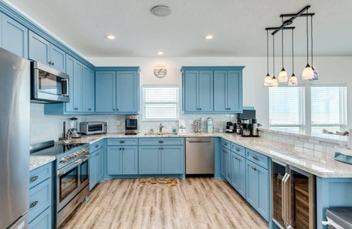 Surfside Beach House | Big Blue Beach House - Elevator, Hot Tub, Oceanfront!