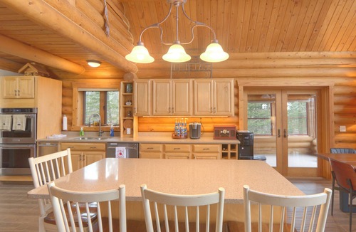 Cornucopia Cabin | Birch Haven | Spectacular Lakefront Log Cabin