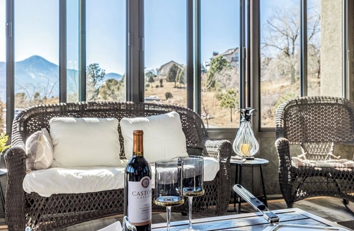 West Colorado Springs House | Cathedral Spires Luxury Home Tucked in the MTN'S