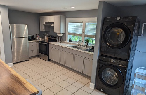 Wilmington Condo | Charming home in the Soda Pop district downtown. Spacious and Pet-friendly!