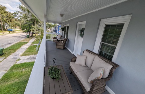 Wilmington Condo | Charming home in the Soda Pop district downtown. Spacious and Pet-friendly!