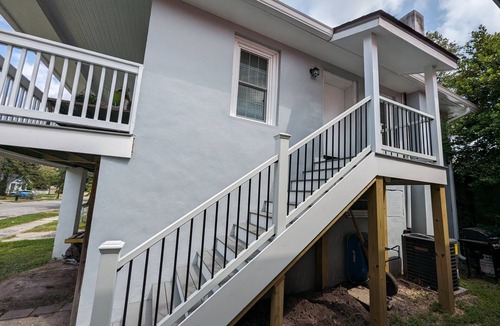 Wilmington Condo | Charming home in the Soda Pop district downtown. Spacious and Pet-friendly!