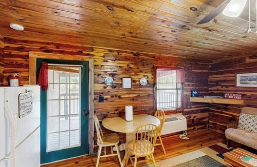 Mountain Pine Condo | Charming riverfront condo with river access for swimming, boating & fishing