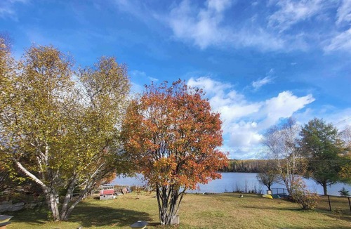 Cayamant Ski Chalet | Charming waterfront cottage - pets welcome!