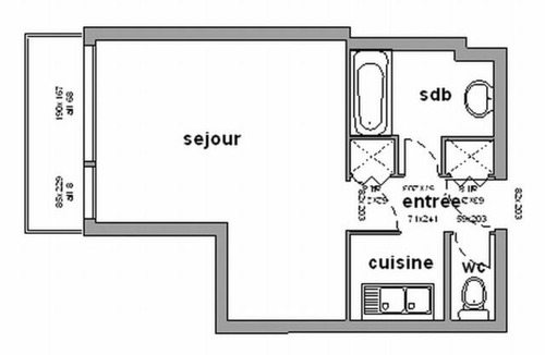 Chamrousse Apartment | Comfortable studio for 4 near slopes, pets allowed