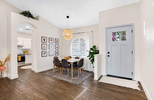 Lowe Estates House | Cozy Gilbert Escape with Hot Tub, BBQ & Fire Pit