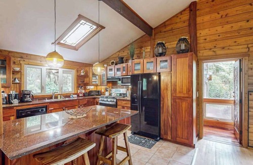 Volcano House | Cozy Up by the Fire on 5 Serene Volcano Acres