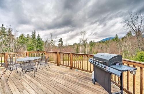 Carroll House | Deck, Grill & Views! Carroll Log Cabin Near Hiking